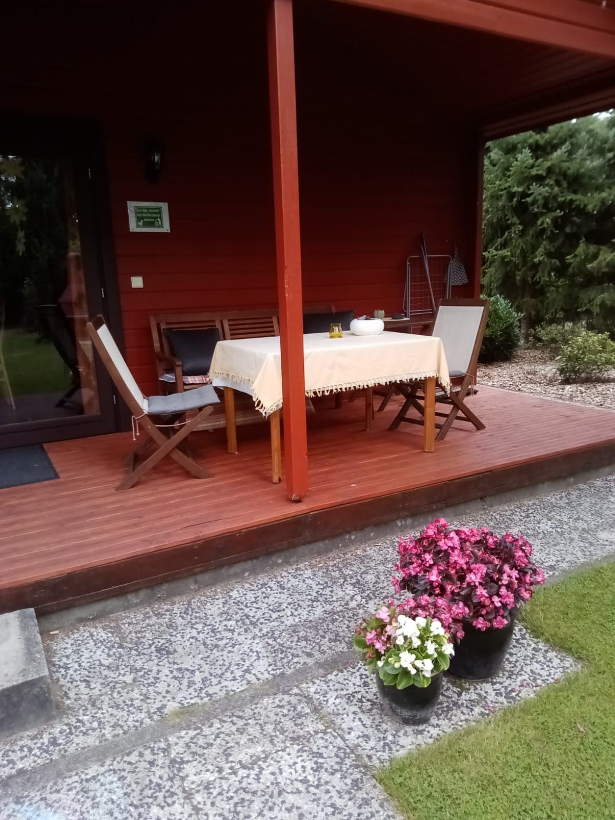 In House Vogelgesang you can enjoy the beautiful weather on almost 1000 square meter of lawn.
